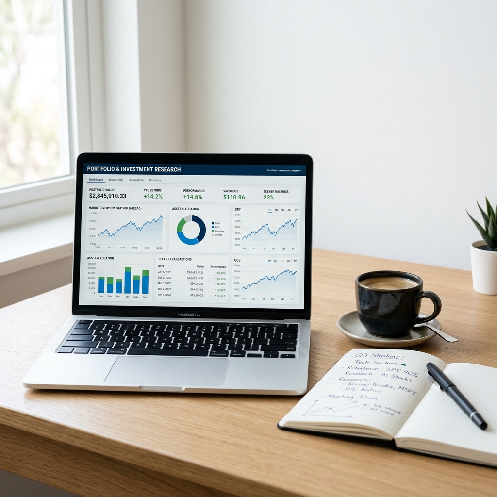 Market research dashboard